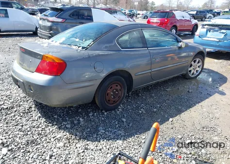 2002 Chrysler Sebring Lxi из США, поврежденный, VIN 4C3AG52H02E022590